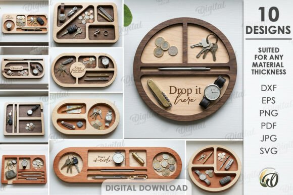 3D Dump Trays Bundle Laser Cut: A Practical Design Resource for Creative and Professional Workflows
