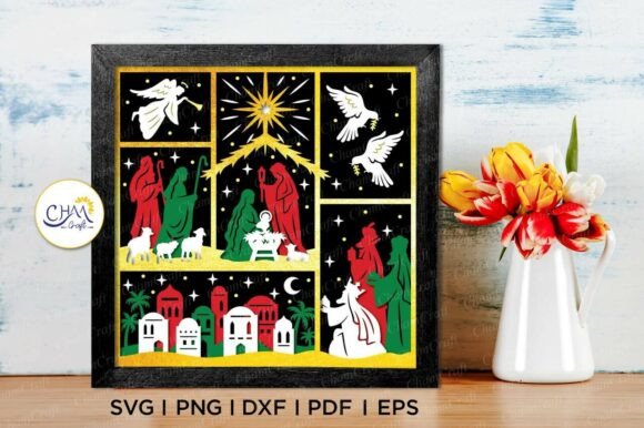 3D Nativity Scene Shadow Box SVG: A Practical Guide for Creative Professionals