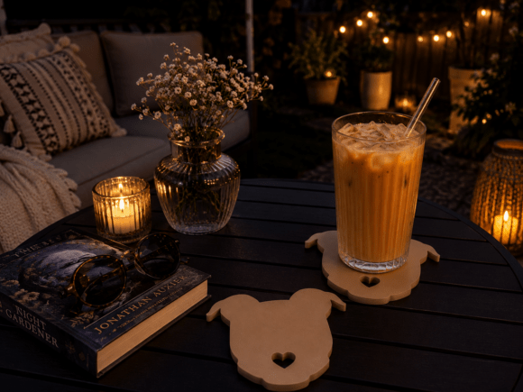Cute Dog Coaster: 3D Print & STL Dog Love for Pet-Inspired Home Decor